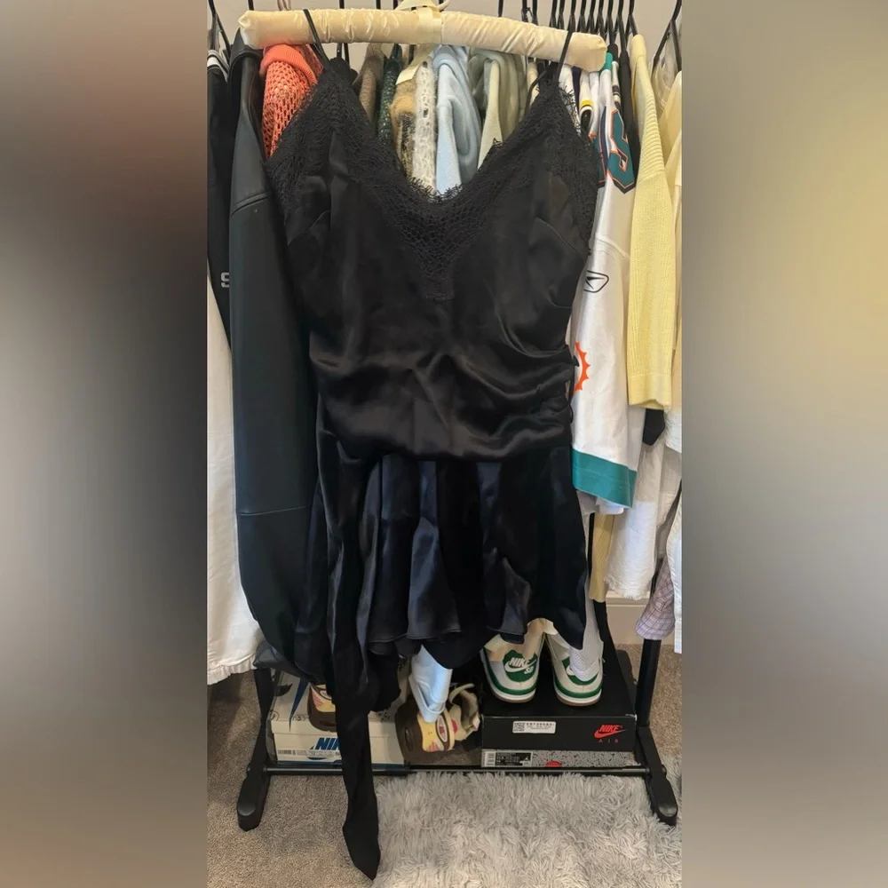 Zara Asymmetric Hem Jumpsuit - Picture 4 of 13